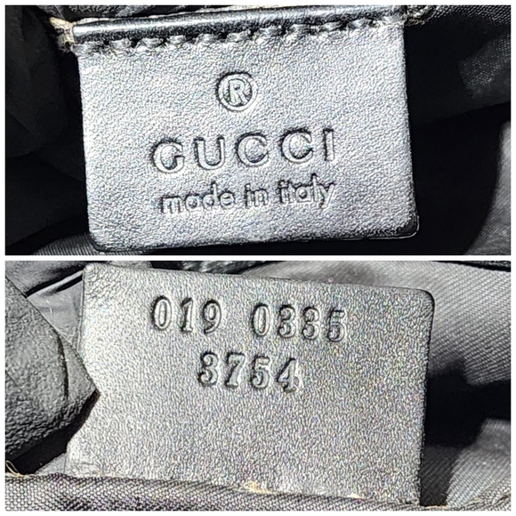 Gucci Black Denim Crossbody/Messenger Bag Black - Picture 4 of 15